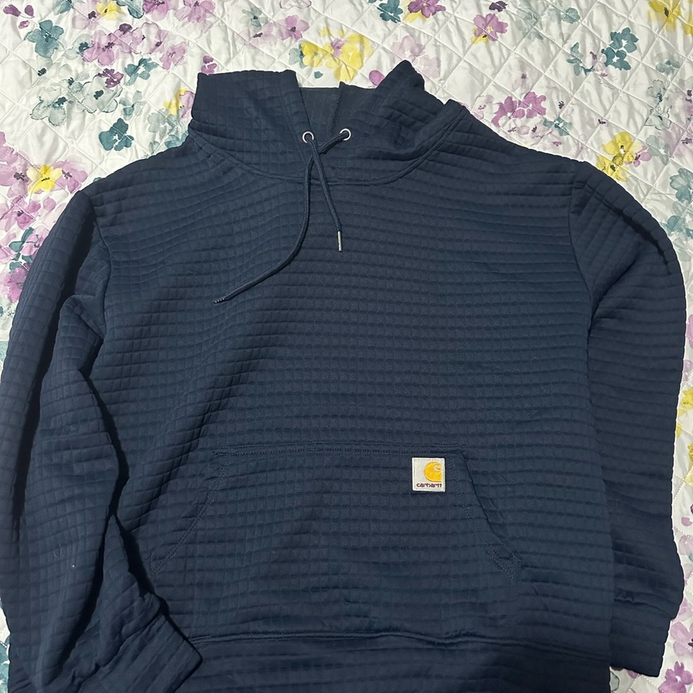 Carhartt Dark Blue Quilted Pullover